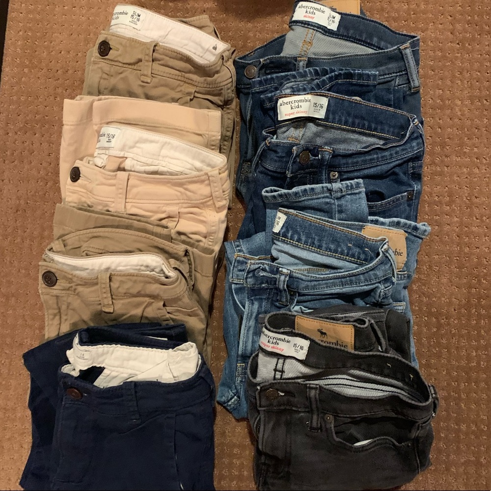 Boy’s Abercrombie Jeans (sold individually)